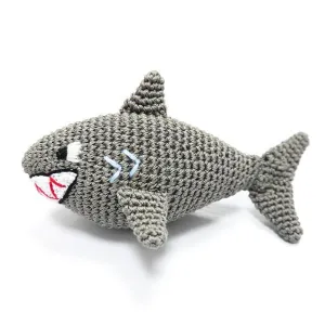 Pawer Squeaky Shark Dog Toy