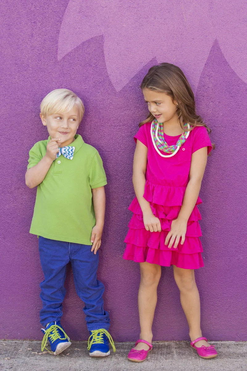 Small Fry Bow Tie & Fun Ropes Cowl or Headband
