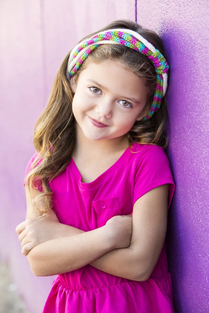 Small Fry Bow Tie & Fun Ropes Cowl or Headband