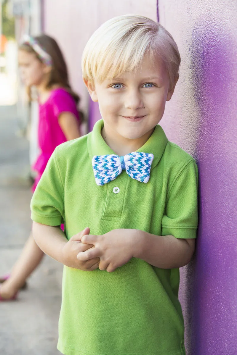 Small Fry Bow Tie & Fun Ropes Cowl or Headband