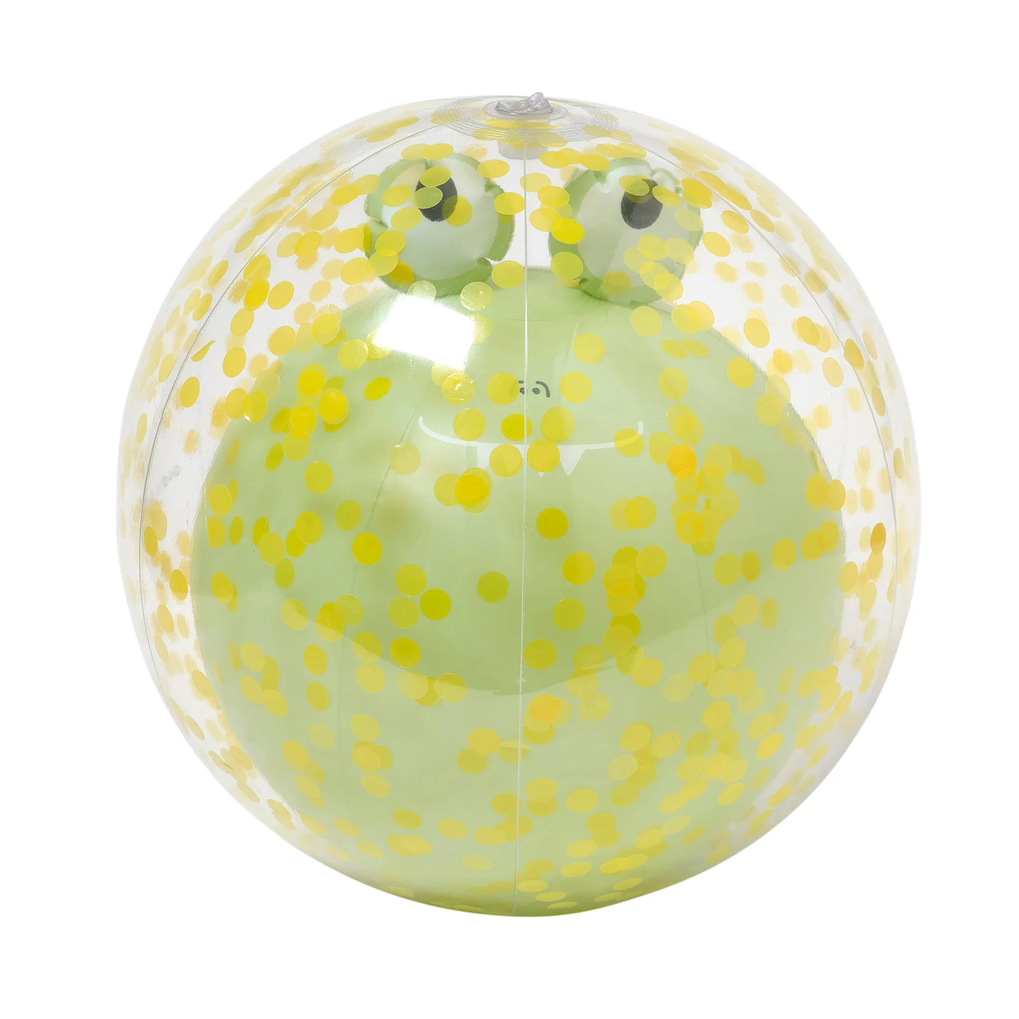SUNNYLIFE 3D BEACH BALL | COOKIE THE CROC (KHAKI)