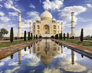 Taj Mahal At Sunrise India Puzzle For Adults And Kids | 500 Piece Jigsaw Puzzle