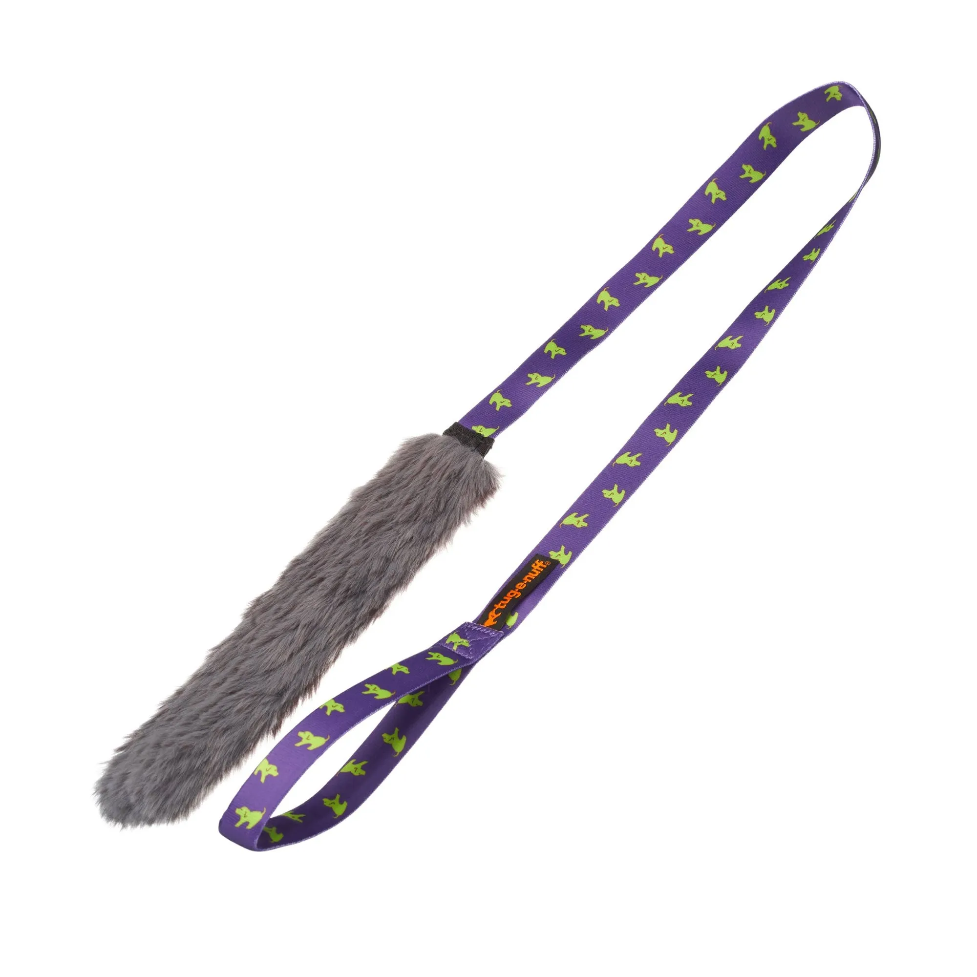 Tug-E-Nuff Faux Fur Chaser Tug Dog Toy