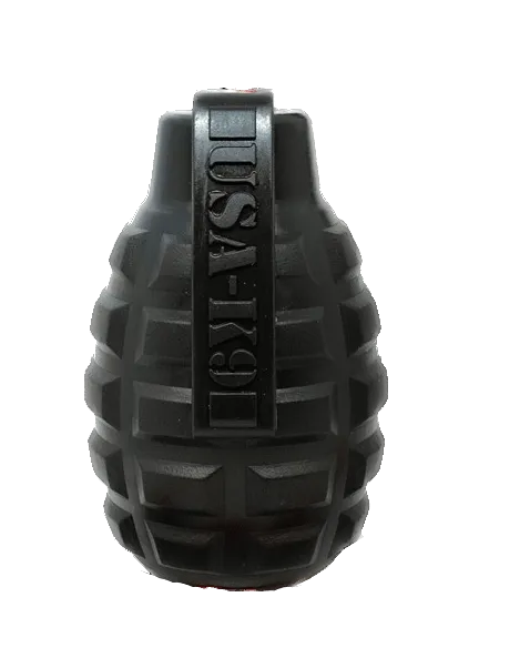 Tug Toy | Grenade Black