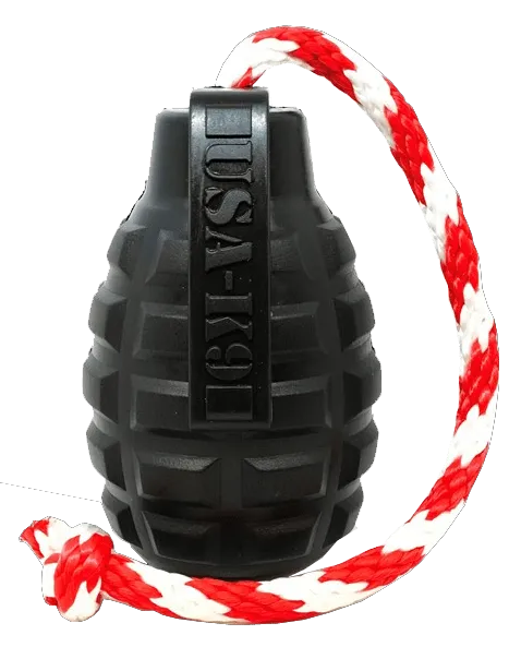 Tug Toy | Grenade Black