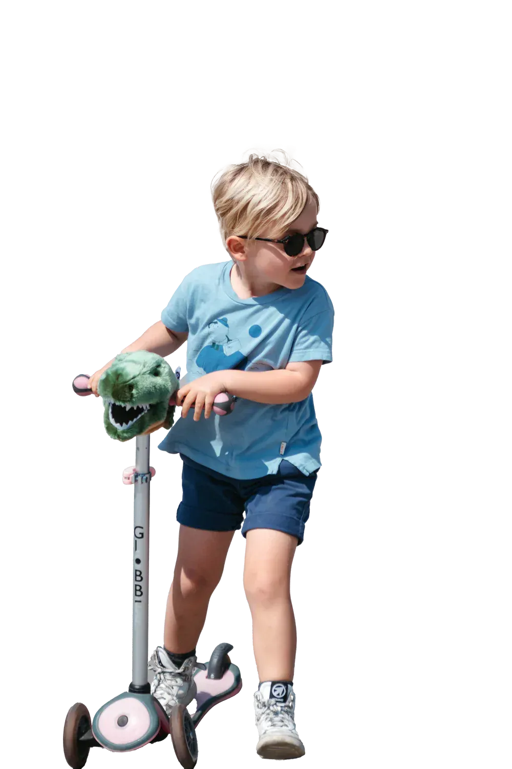 Wild & Soft T-Rex Scooter Hoofd